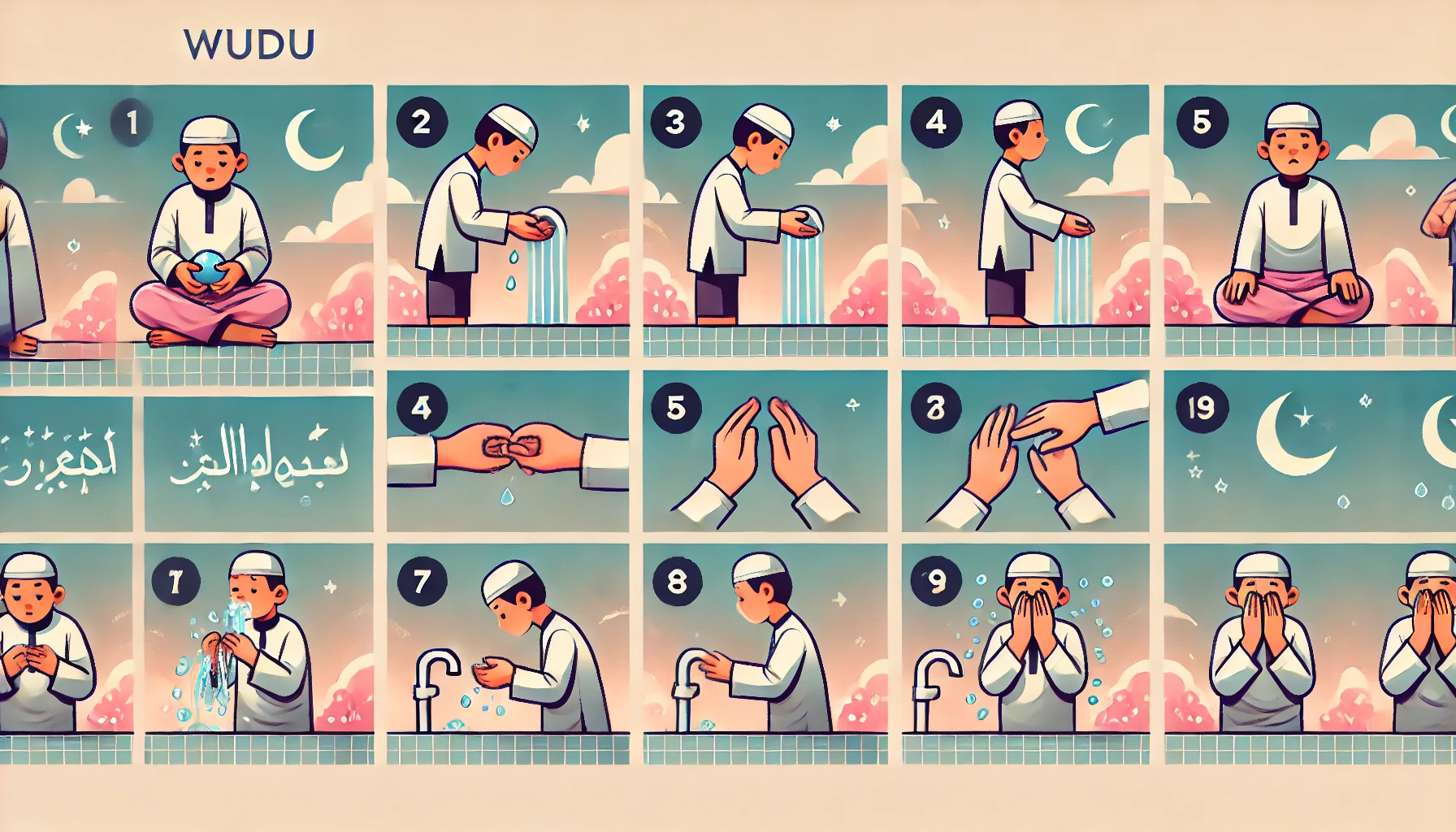 How To Make Wudu Step by Step Guide To Islamic Ablution