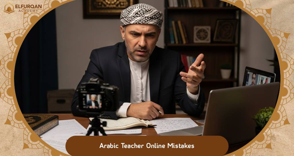 Arabic Teacher Online Mistakes
