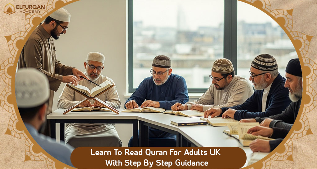 Learn to read quran for adults UK